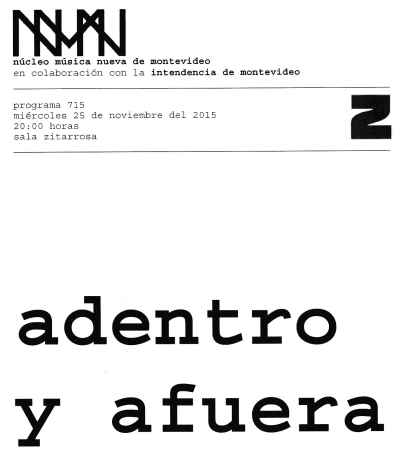 25/11/2015 NMN - Adentro y Afuera